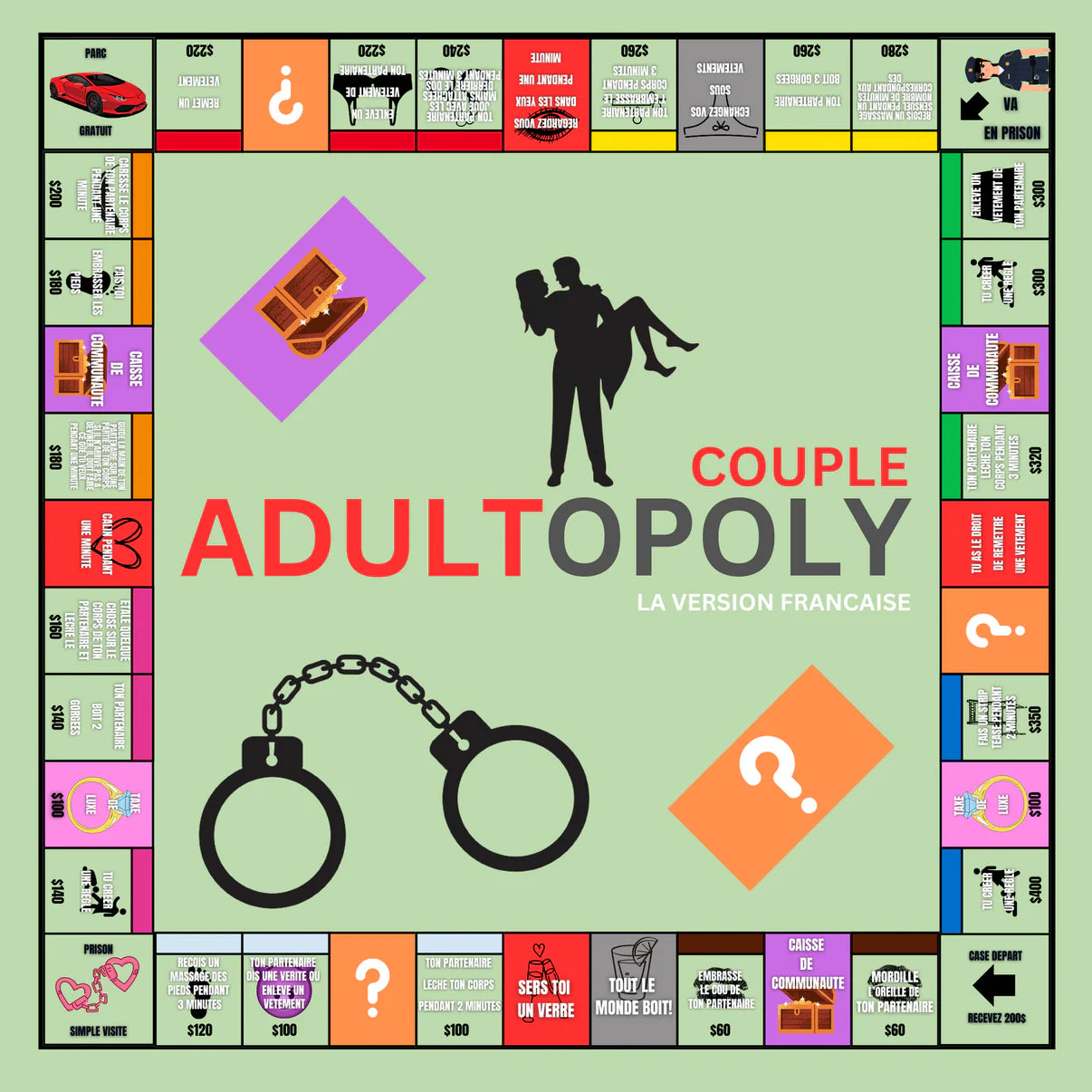 Soufluxe Adultopoly™ 🌶️