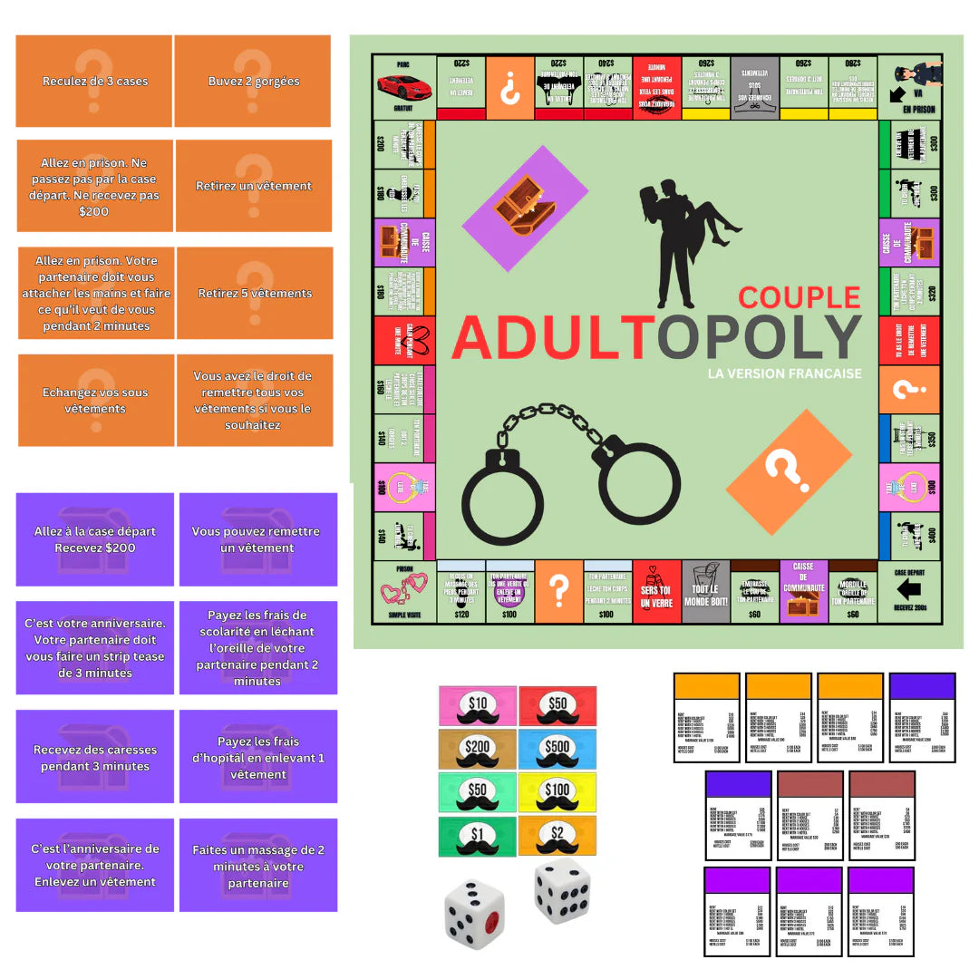 Soufluxe Adultopoly™ 🌶️